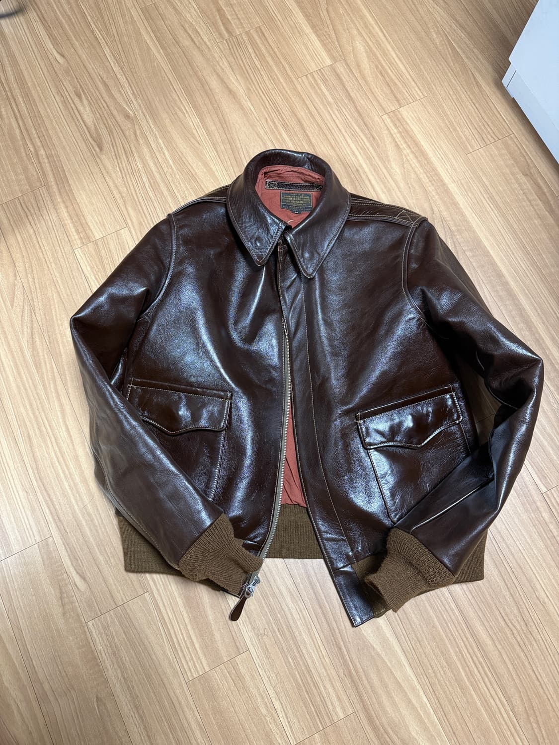 버즈릭슨 러프웨어 A-2자켓 40사이즈 상품이미지1