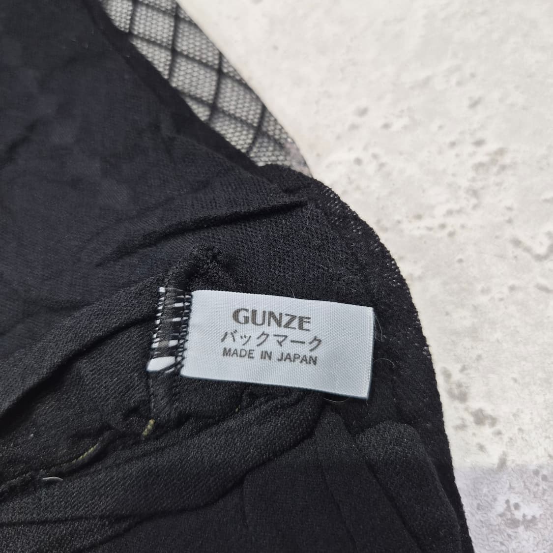 GUNZE 다이아 패턴 포인트 시스루 팬티스타킹 상품이미지3