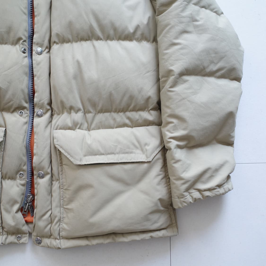 80s 노스페이스 MADE IN USA 다운 파카 L (탈부착 후드) 상품이미지3