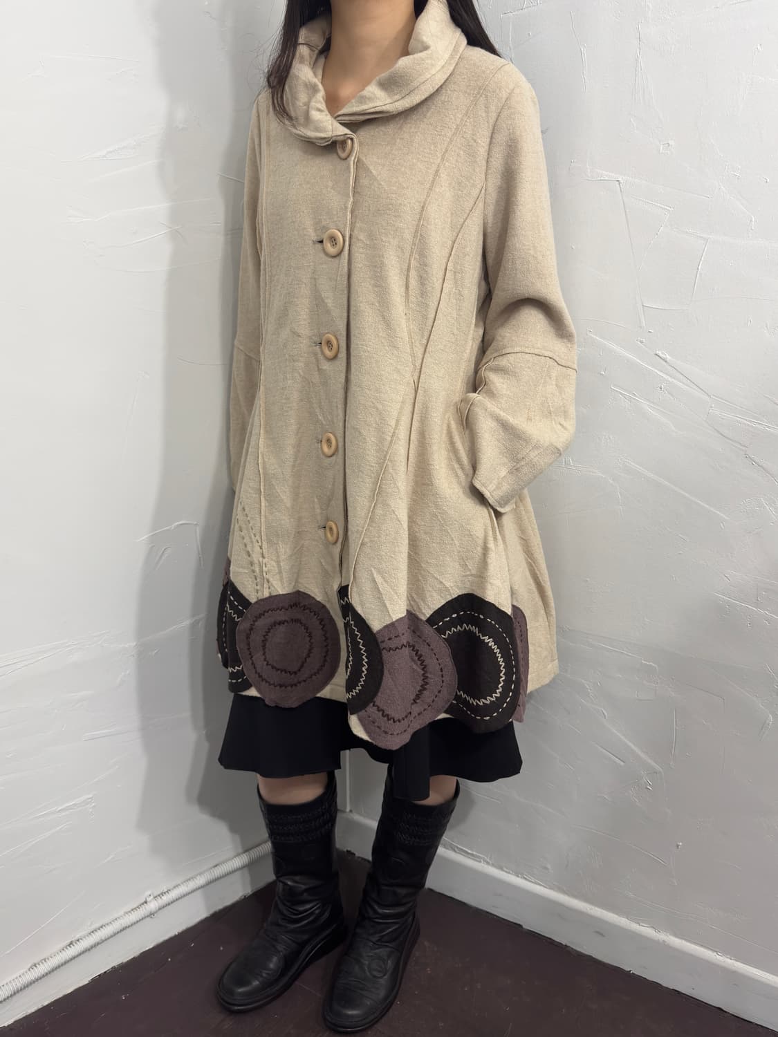 puccio design wool coat 상품이미지5
