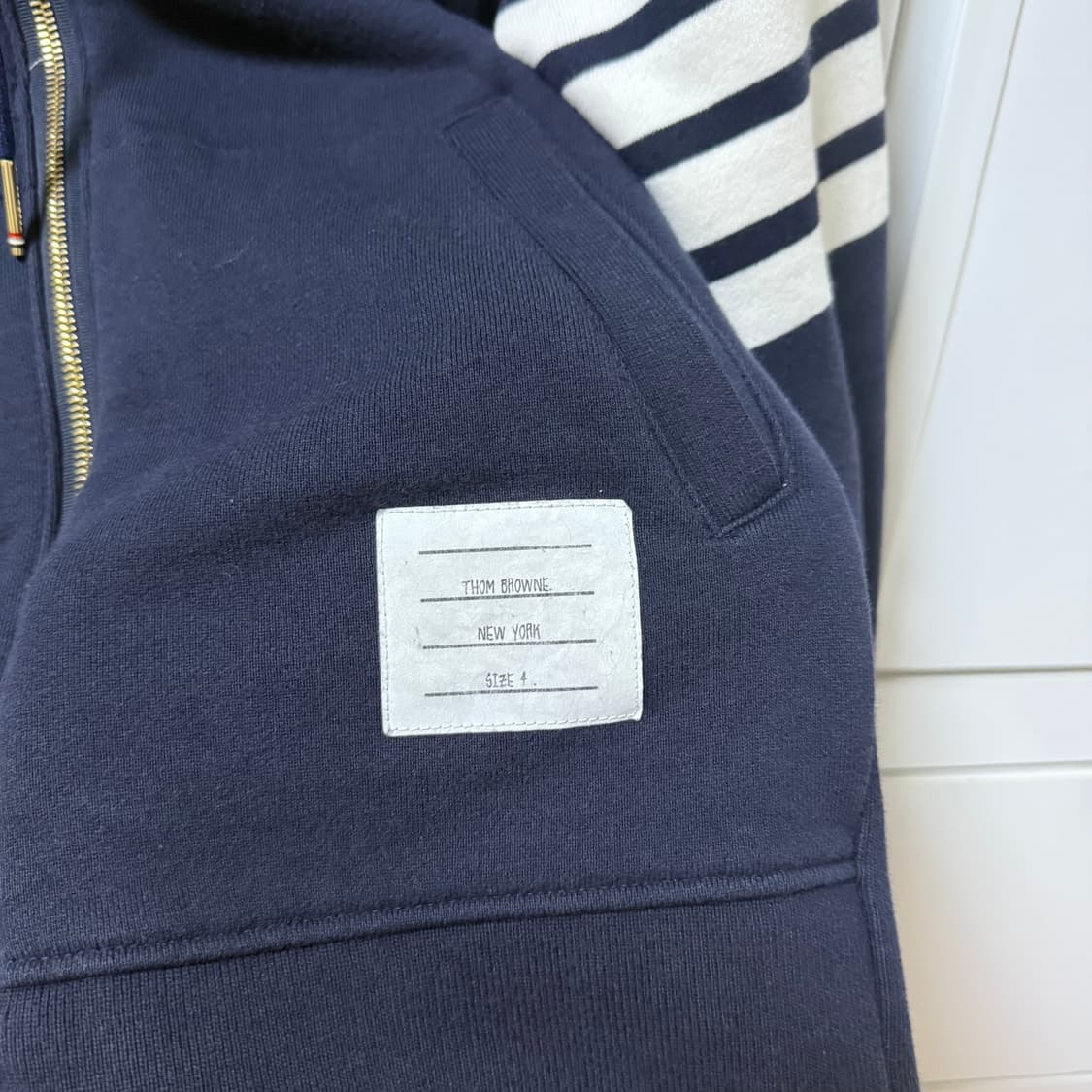 톰브라운 사선완장 후드집업
4사이즈  상품이미지5