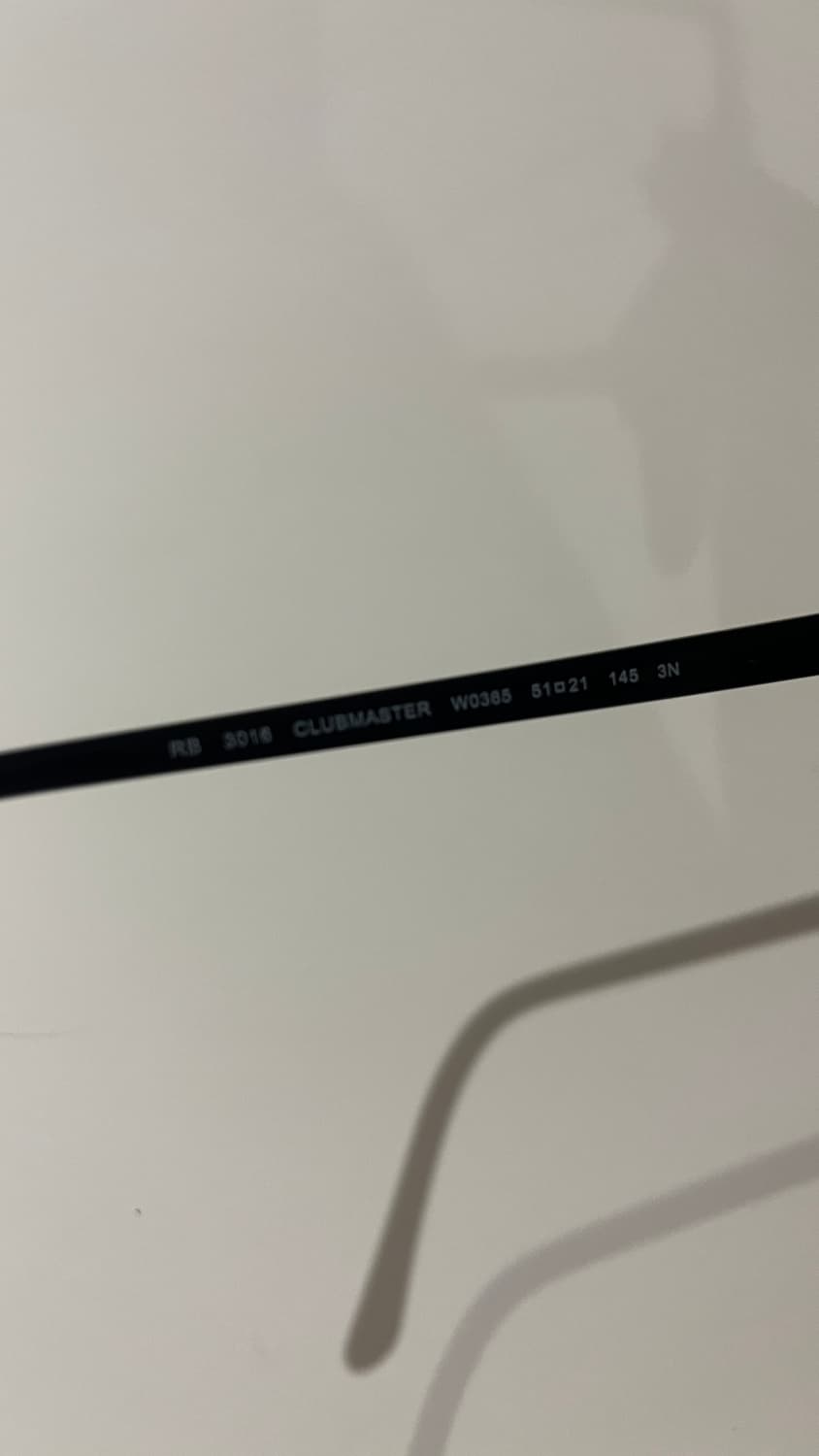 레이벤 클럽마스터 선글라스입니다! 51사이즈 상품이미지2