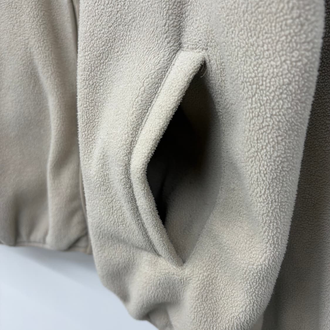 LMC 엘엠씨 베이지색 플리스 집업 자켓 남/L 상품이미지4