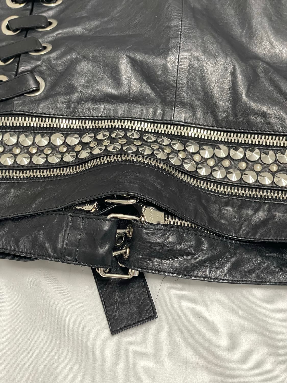 발망 데카르넹 2011ss 레더베스트 상품이미지7