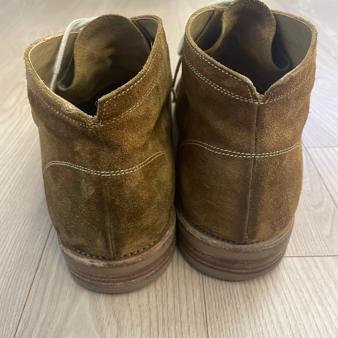 그라더스 부츠 02 스웨이드 올리브 드랩 상품이미지8