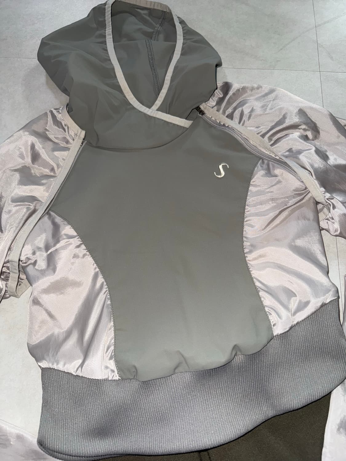 Ojos 투웨이 투웨이 후드 볼레로 / 고프코어 코디 / 코디세트 상품이미지3