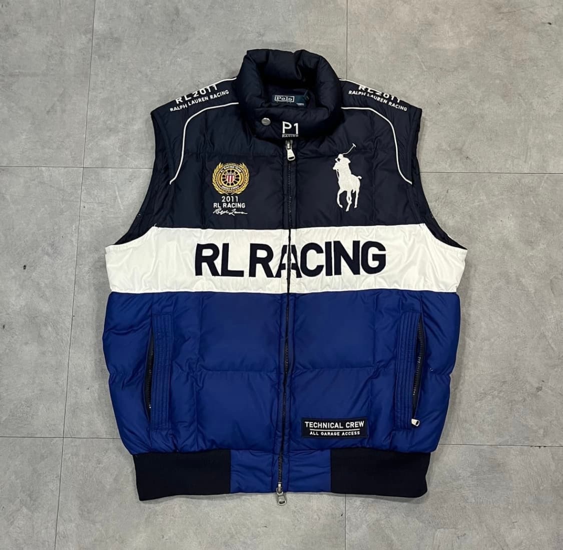 [XL] 폴로 랄프로렌 레이싱 패딩 조끼  상품이미지1
