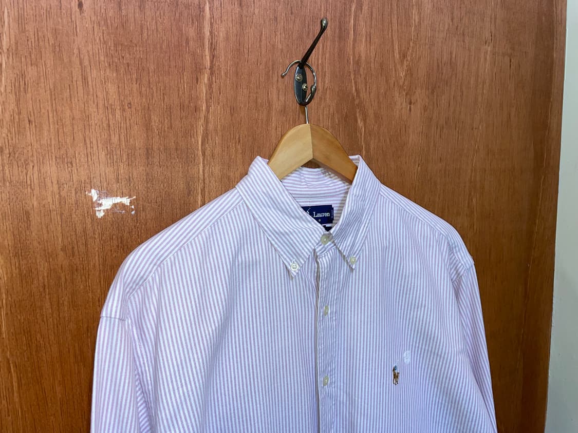 (16 1/2) POLO 폴로 랄프로렌 스트라이프 셔츠 야머스핏 상품이미지3
