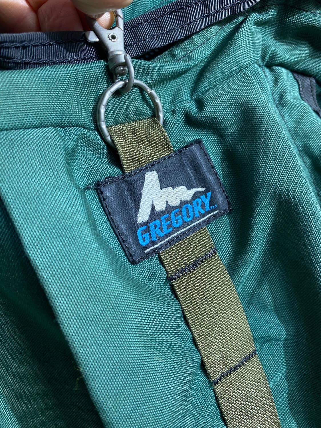[37*50] 90s Gregory 그레고리 스웨이드 바텀 백팩 상품이미지4