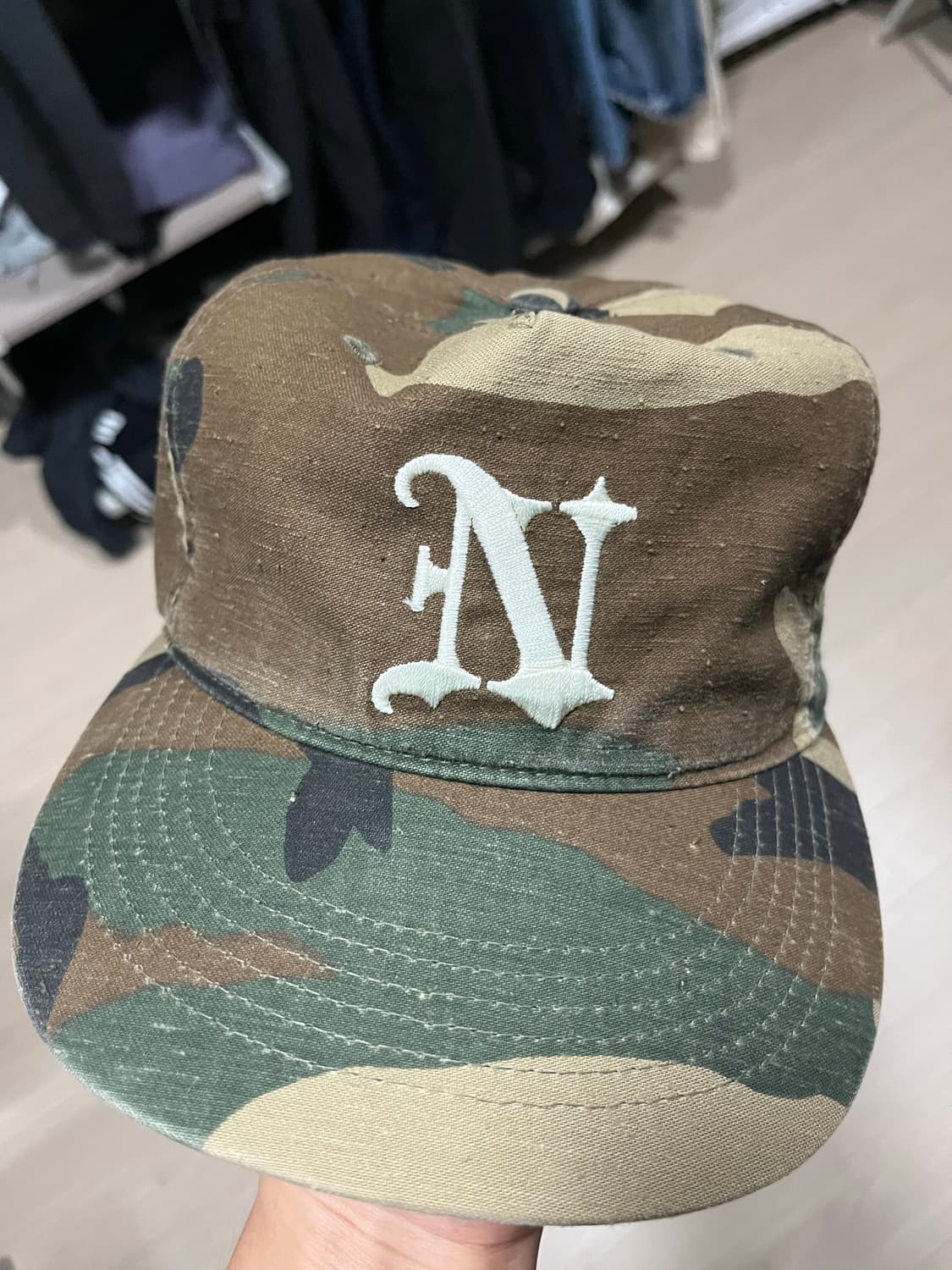 너티새비지 카모 볼캡 상품이미지1