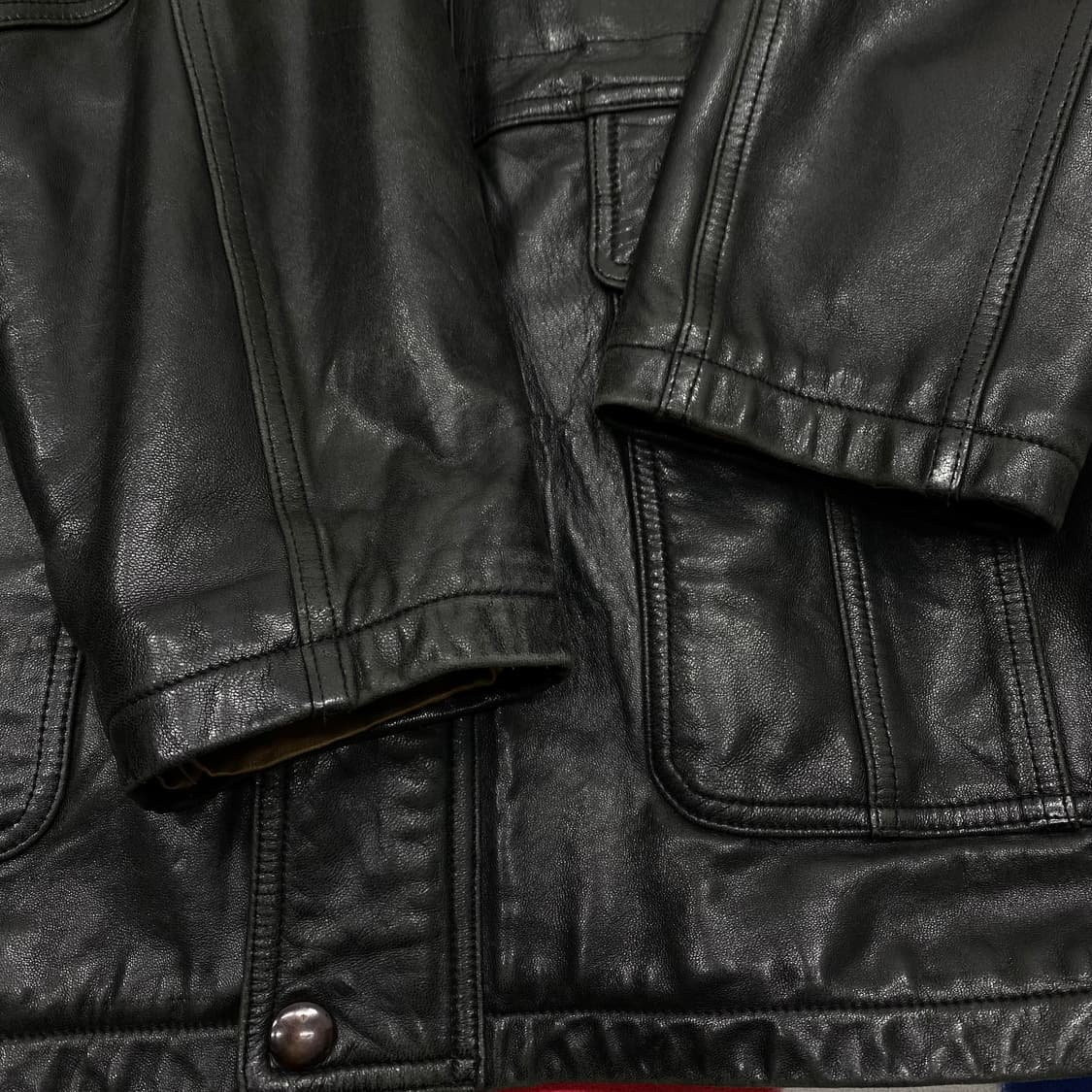 빈티지 양가죽 하프코트 100 상품이미지6