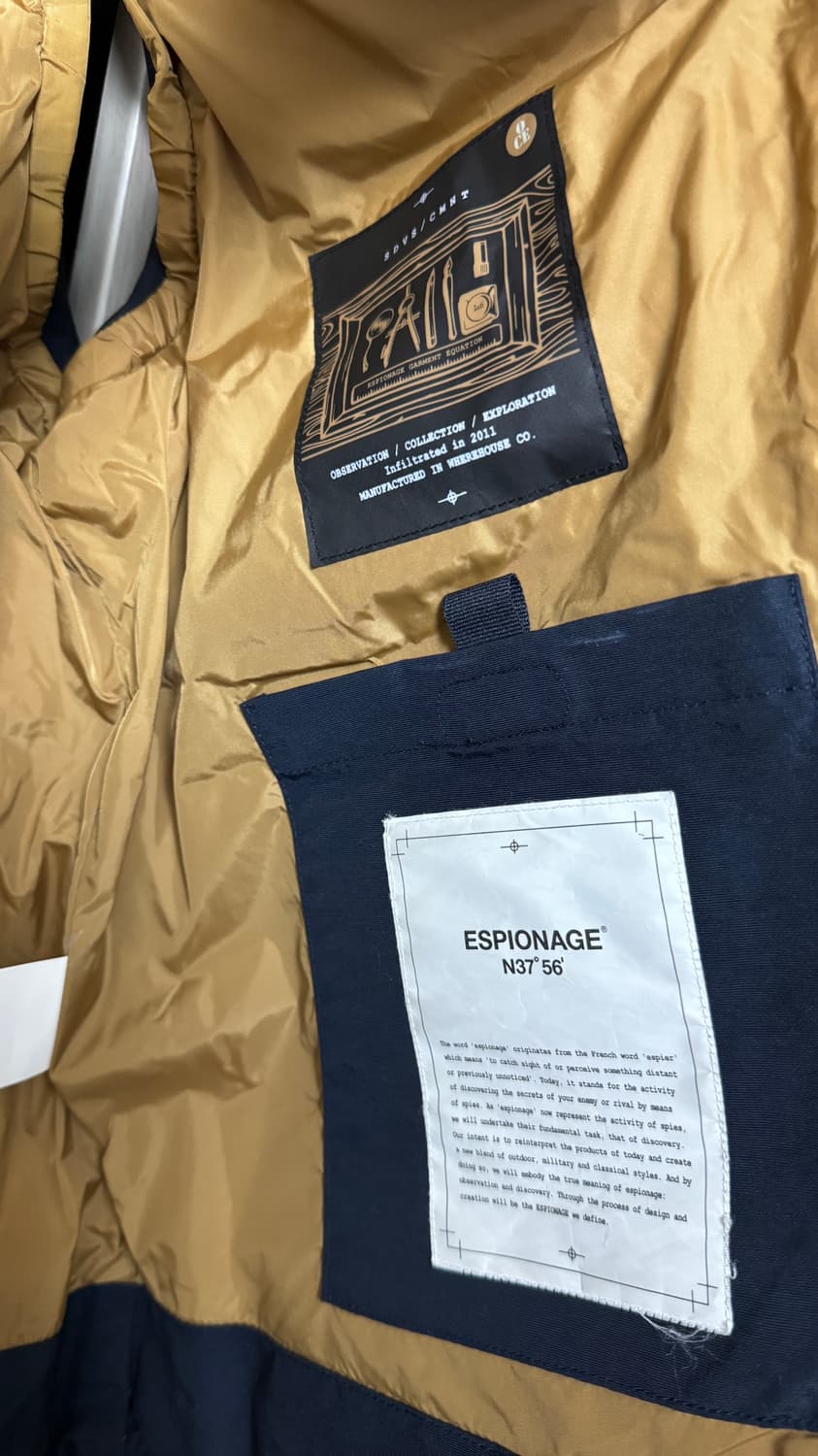 에스피오나지 (Espionage) 패딩 조끼 상품이미지5