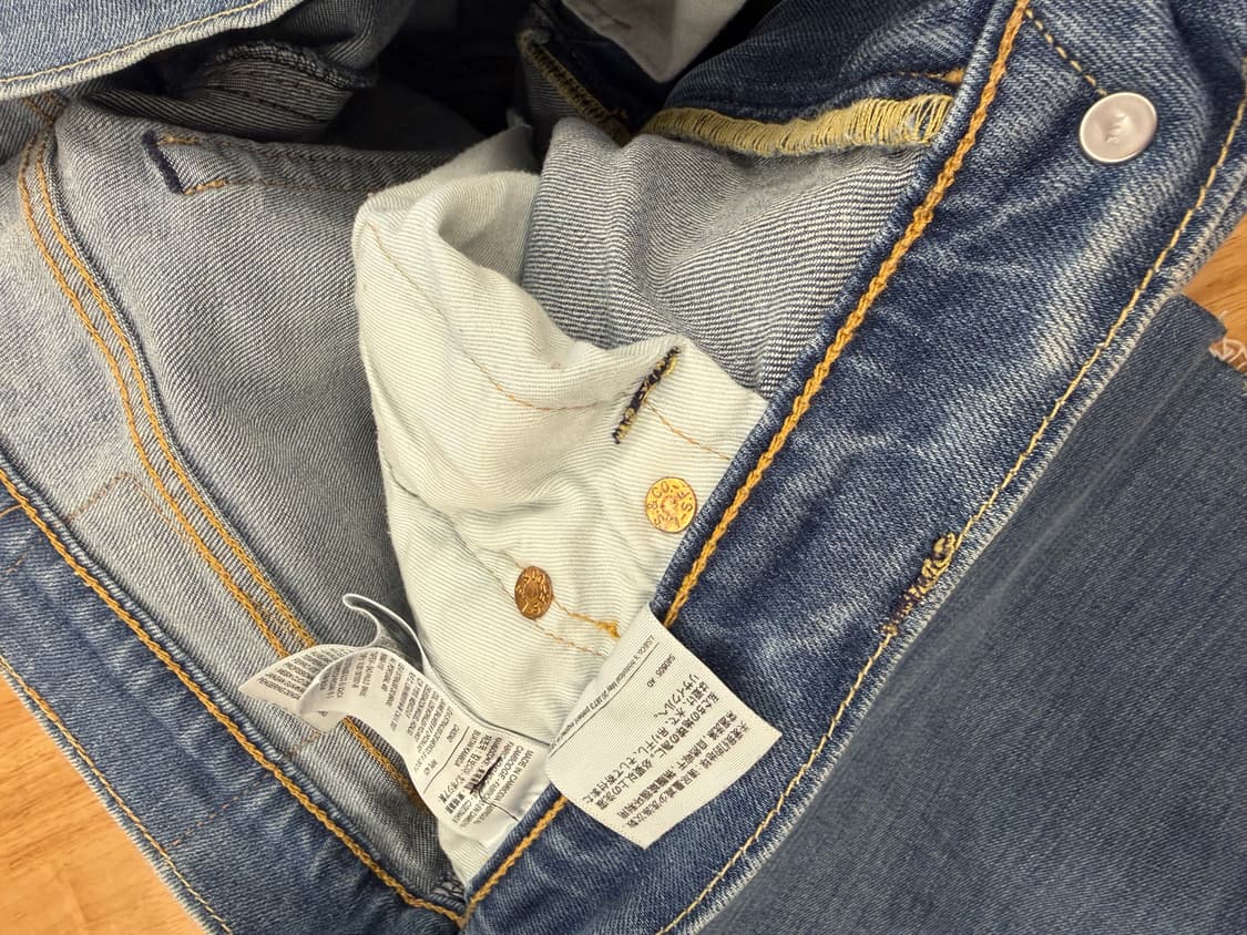 리바이스 505 데님 팬츠 34 상품이미지4