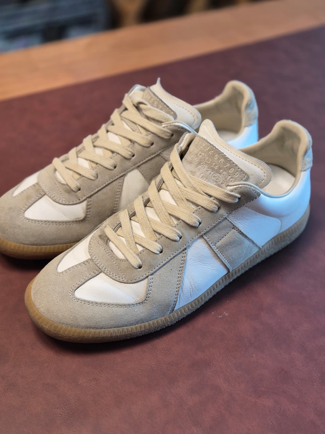 실착용3회 250-255(39)정품 메종마르지엘라독일군  상품이미지3