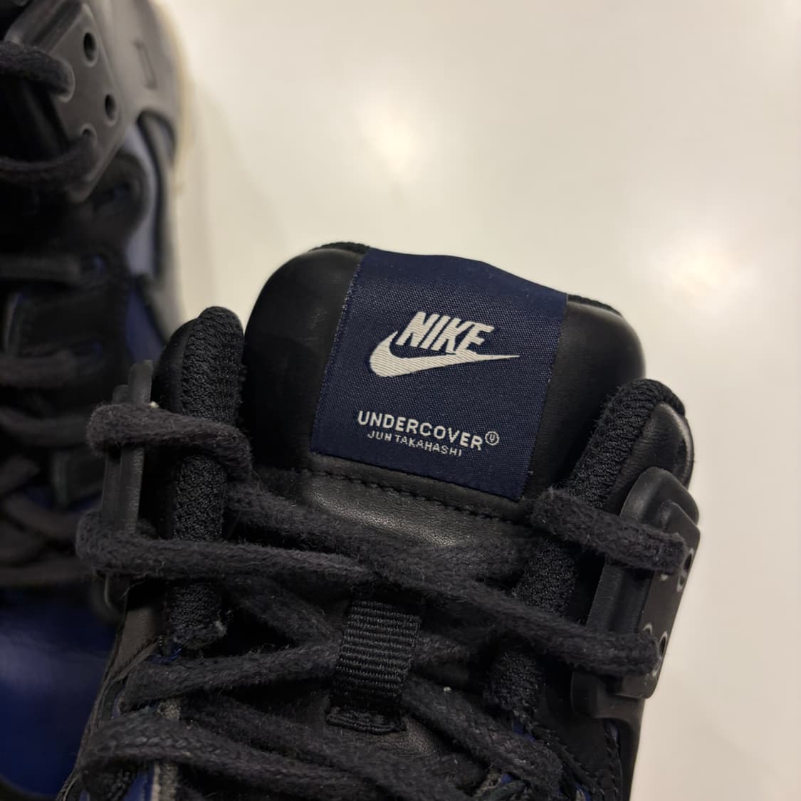 [260] 나이키 언더커버 정글덩크 하이탑 블랙/네이비 상품이미지5