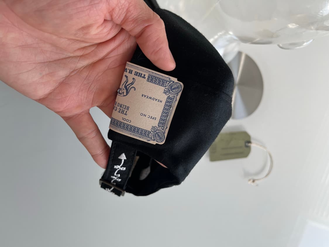 새상품) H.W.DOG&CO 블랙 웨스턴 볼캡 상품이미지6