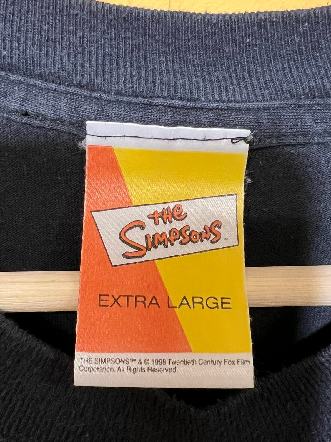 00's [XL] The Simpsons 호머 심슨 더프 애니 빈티지 티 상품이미지8