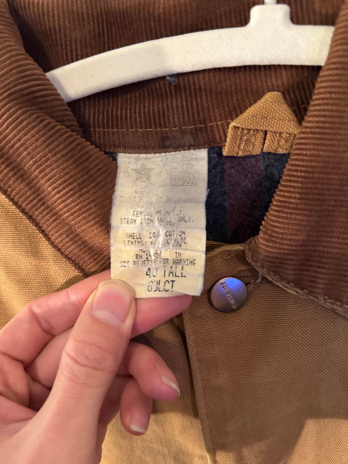 빈티지 칼하트 코트 자켓 상품이미지4