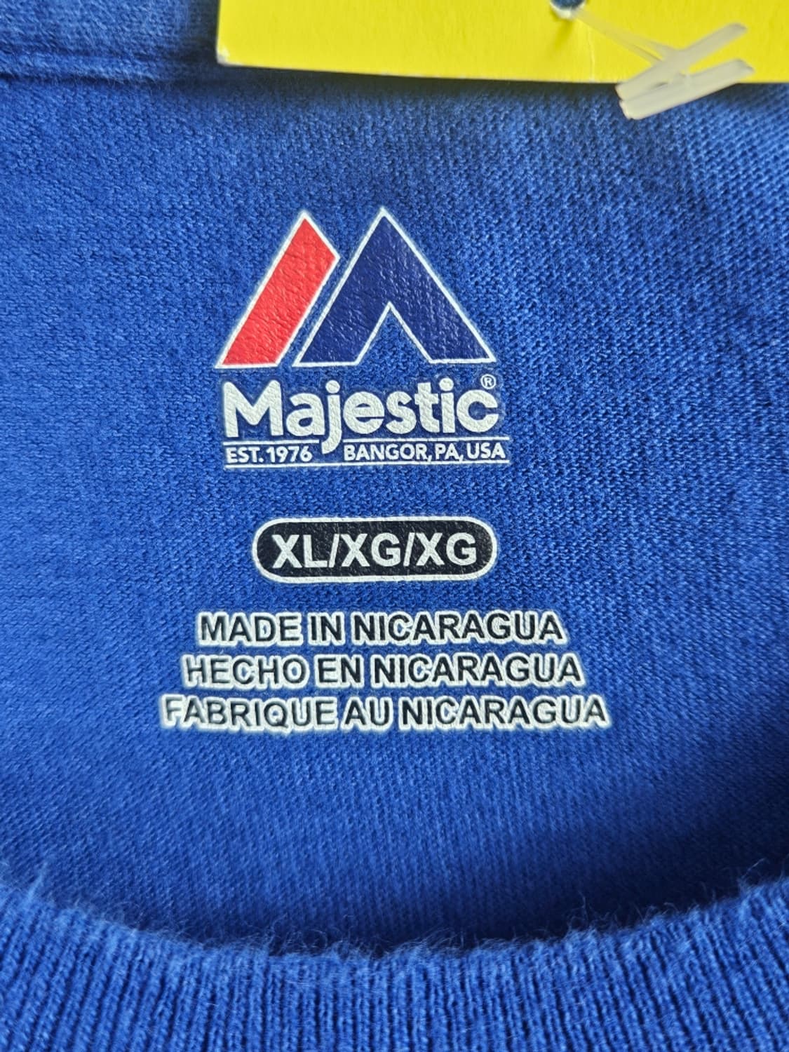 마제스틱 시카고 컵 포스트 시즌 반팔 티셔츠 ( XL ) / 11439 상품이미지6