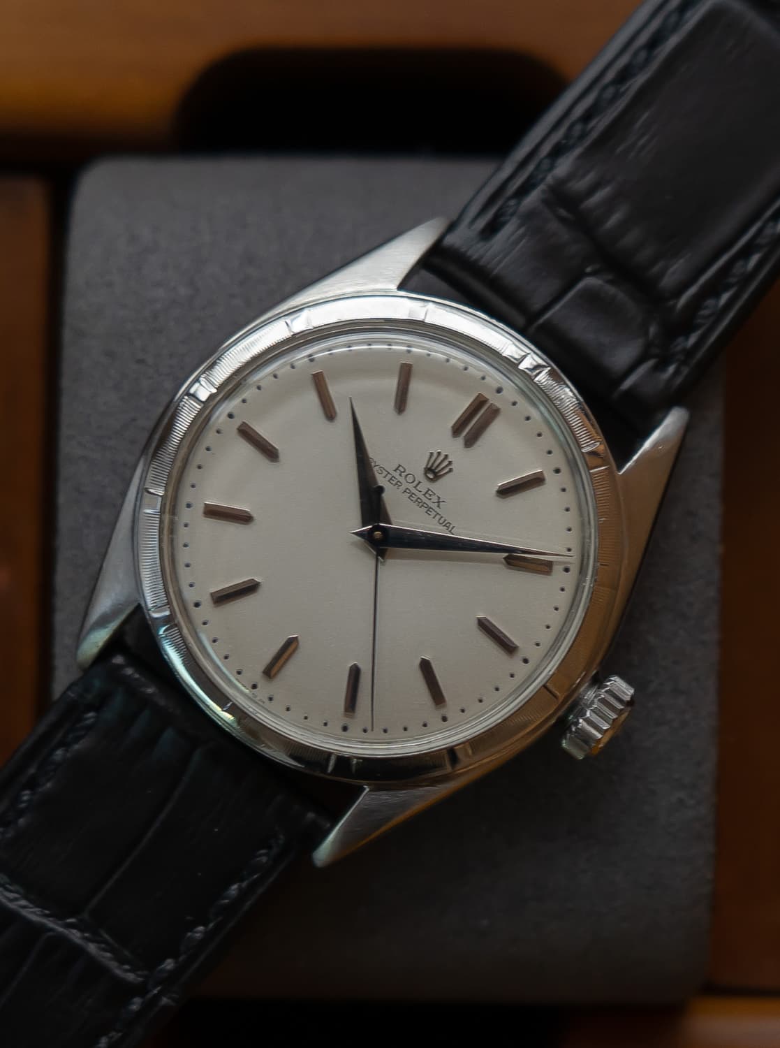 롤렉스 오이스터 퍼페츄얼 버블백 6085 오토매틱 빈티지 시계 상품이미지1