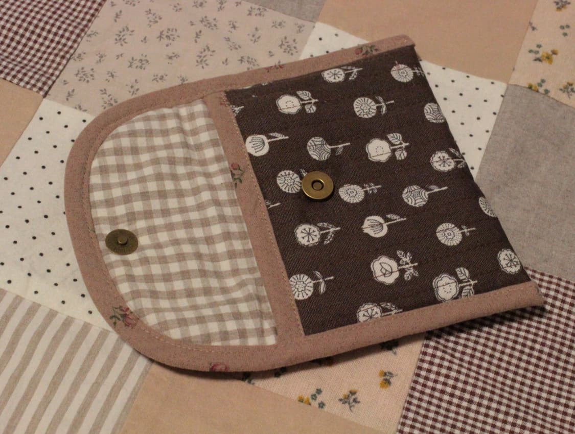 핸드메이드 누빔 파우치 상품이미지1