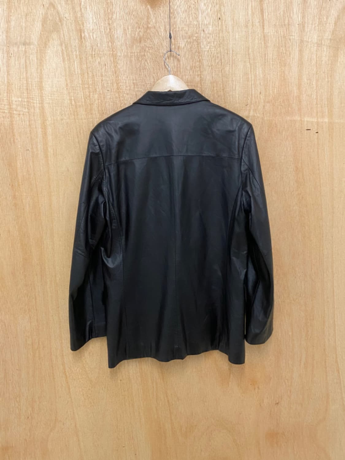 VTG leather blazer jacket 레더 블레이저 자켓 상품이미지5