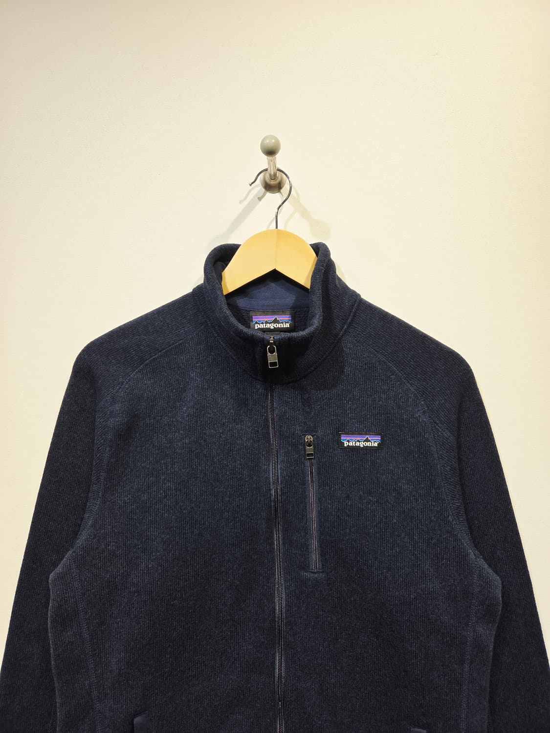 파타고니아 베터 스웨터 풀 집업 자켓 네이비 상품이미지3
