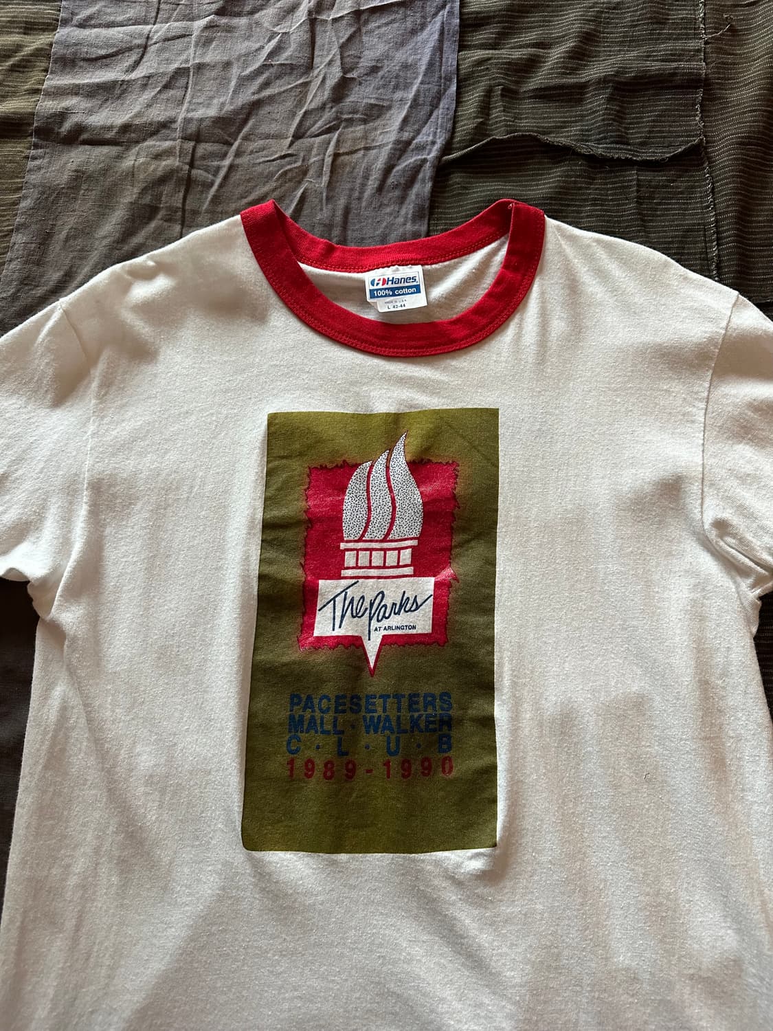 90s USA Hanes Ringer T Shirt 상품이미지3