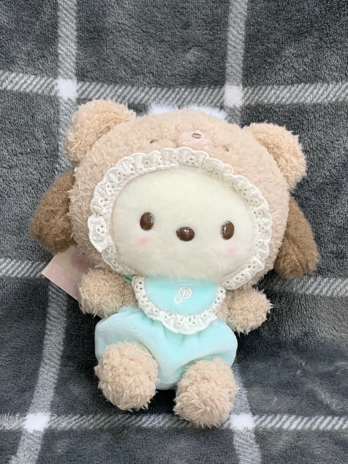 산리오 포차코 라떼쿠마 베이비 마스코트 상품이미지2