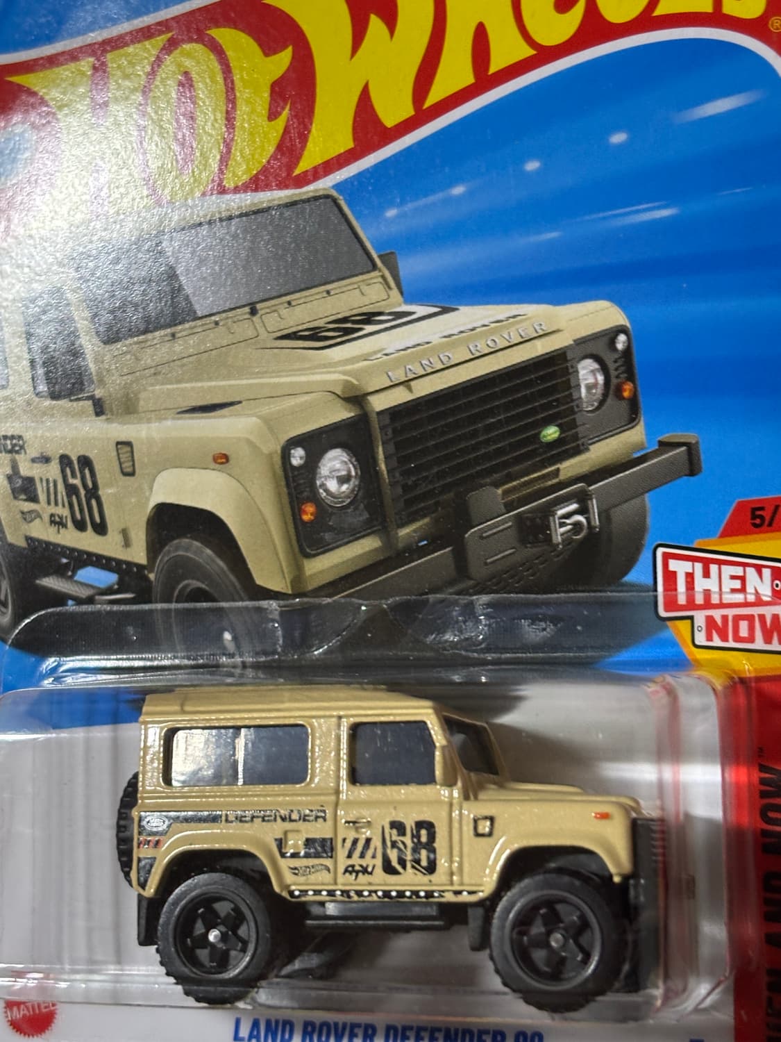 미개봉) 랜드로버 디펜더 다이캐스트 핫휠 인테리어 소품 상품이미지2