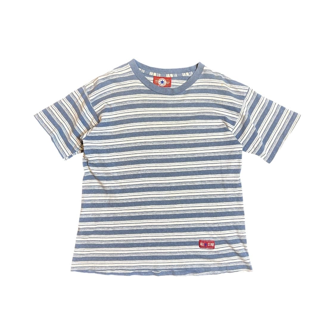 M) 90s 컨버스 MADE IN U.S.A 스트라이프 티셔츠 T-016 상품이미지1