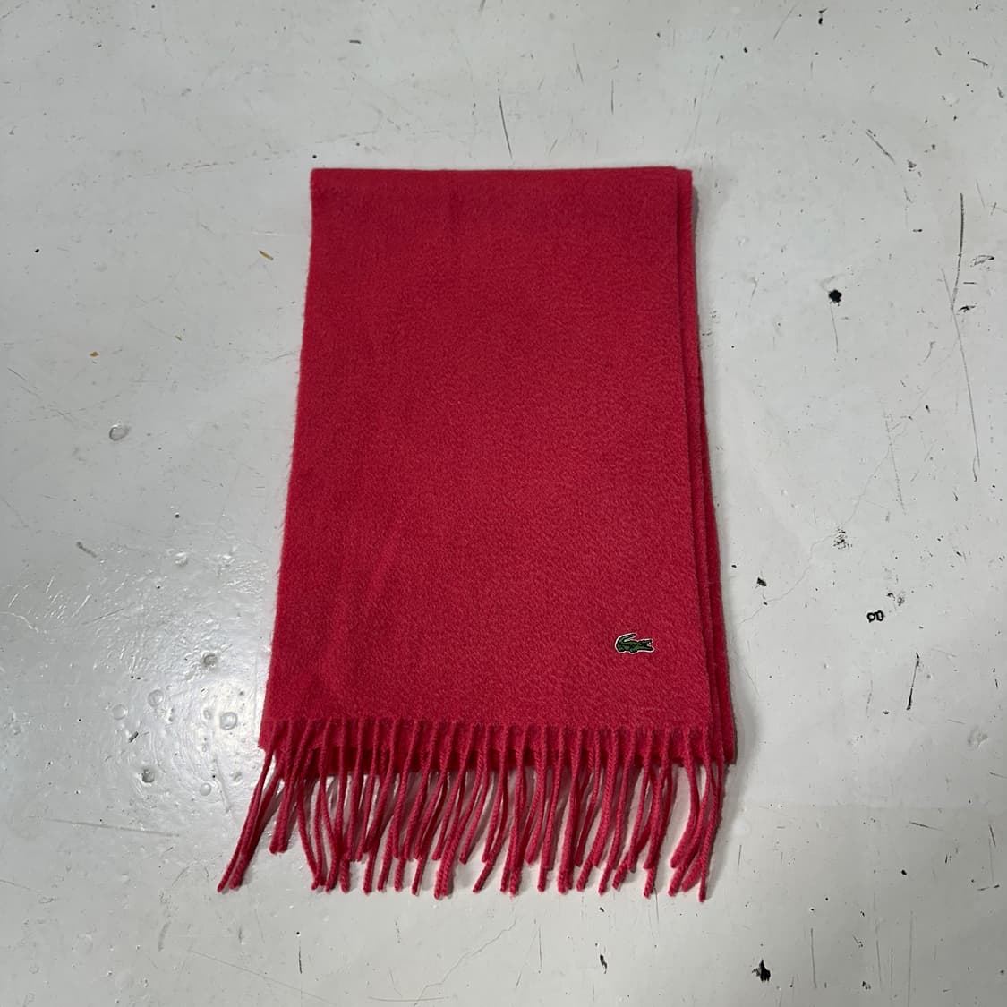 라코스테 캐시미어혼방 목도리 상품이미지1