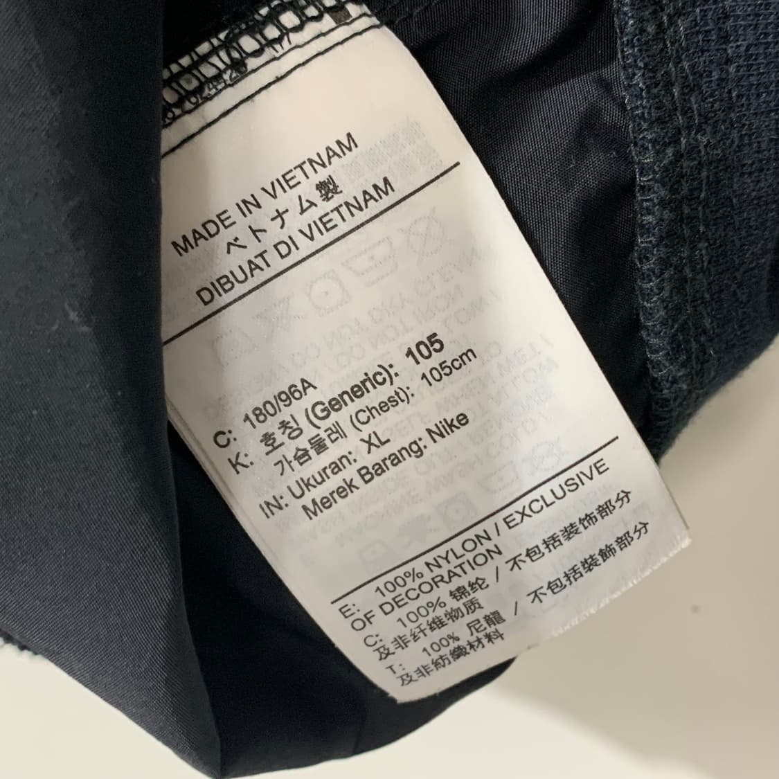 나이키 후드 블랙 아노락   상품이미지5