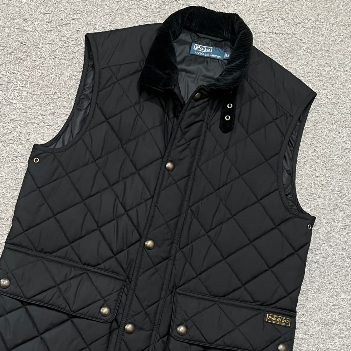 [90-95] 폴로 랄프로렌 퀼팅 조끼 상품이미지1