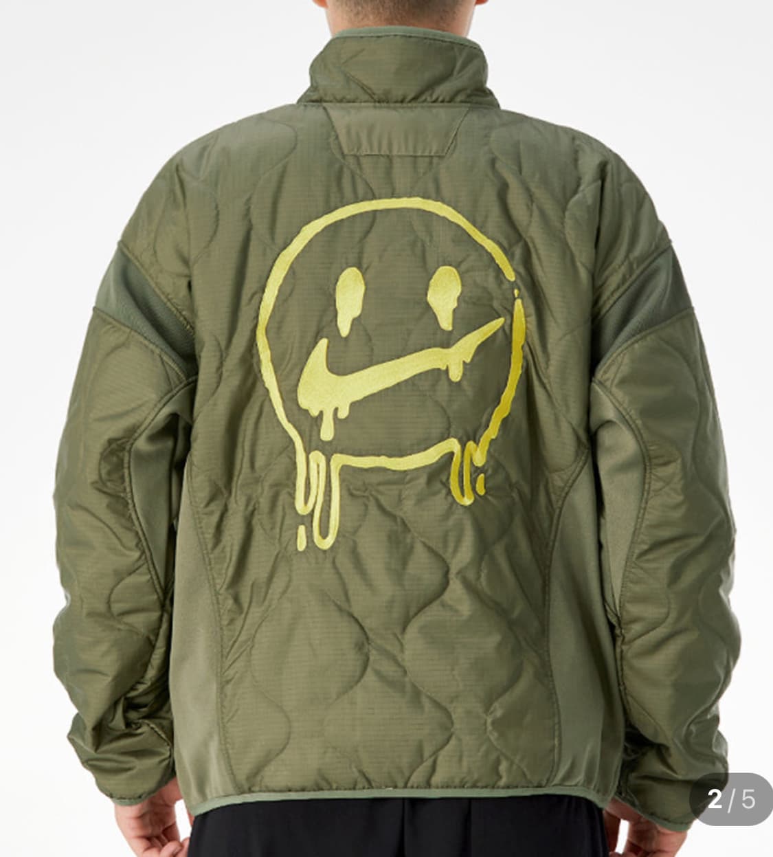 나이키 누빔 깔깔이 하드우드 라이너 스마일 퀄팅 자켓 M 상품이미지9