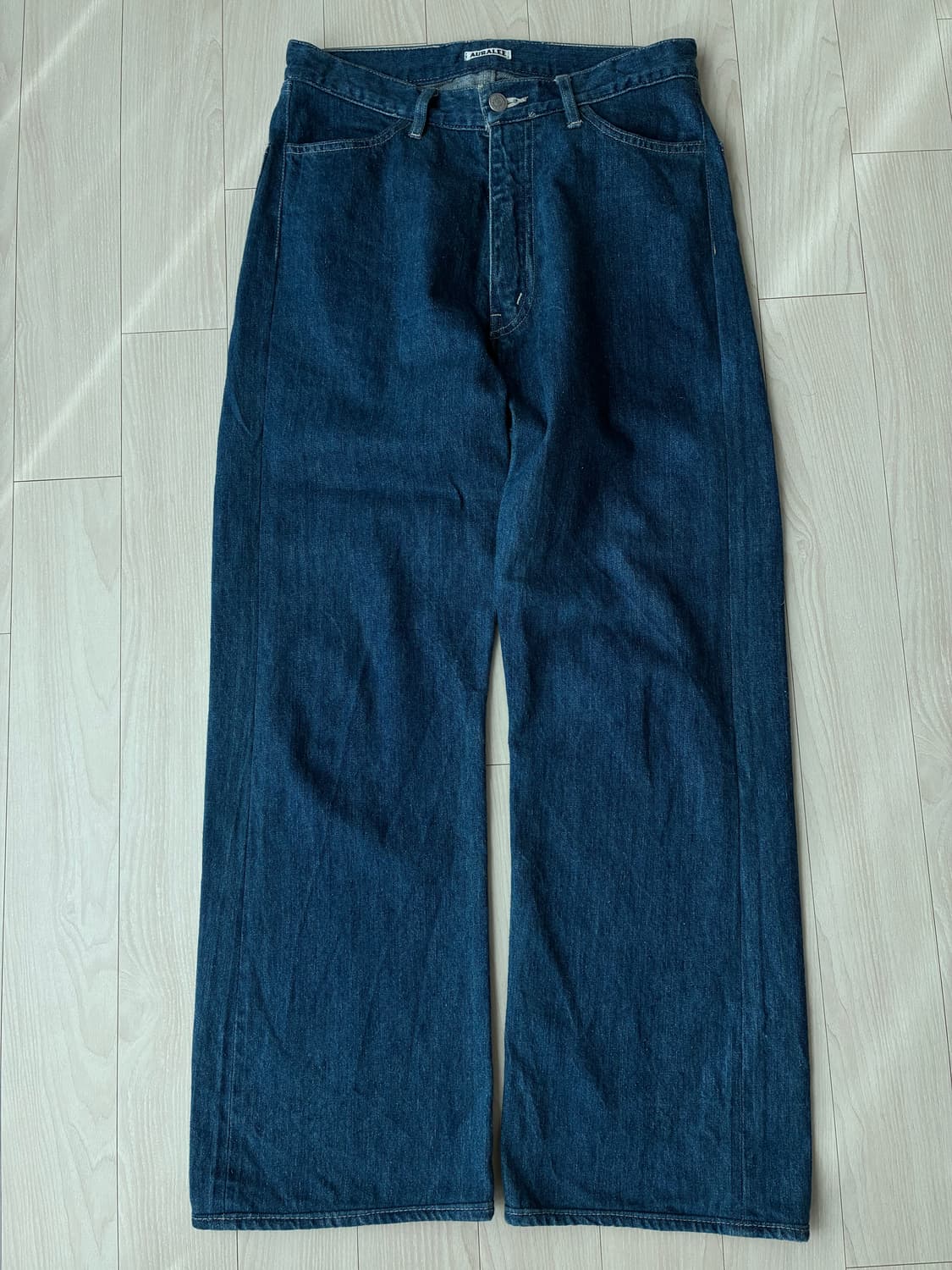 오라리 셀비지 라이트 데님 3사이즈 2벌 일괄 판매 상품이미지7