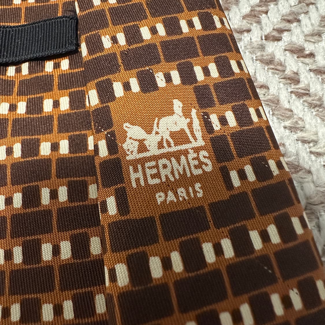 HERMES paris france made necktie 상품이미지3