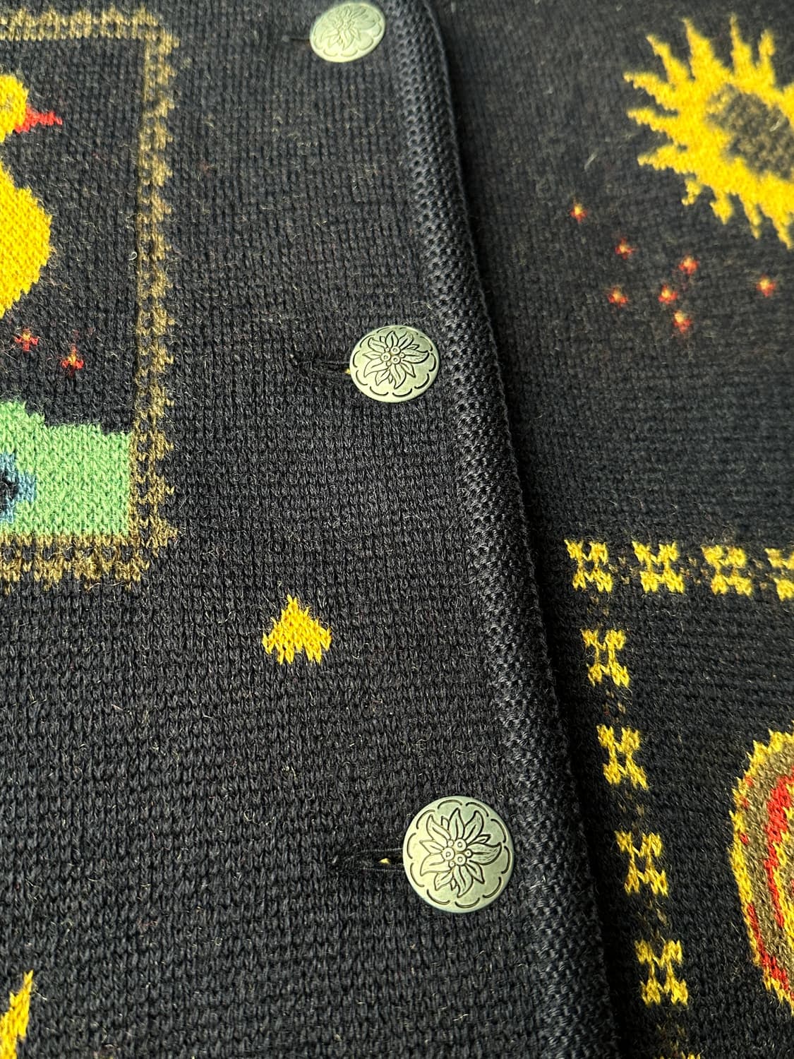 오스트리아 가이거 알프스 티롤리안 울 가디건 44 상품이미지4