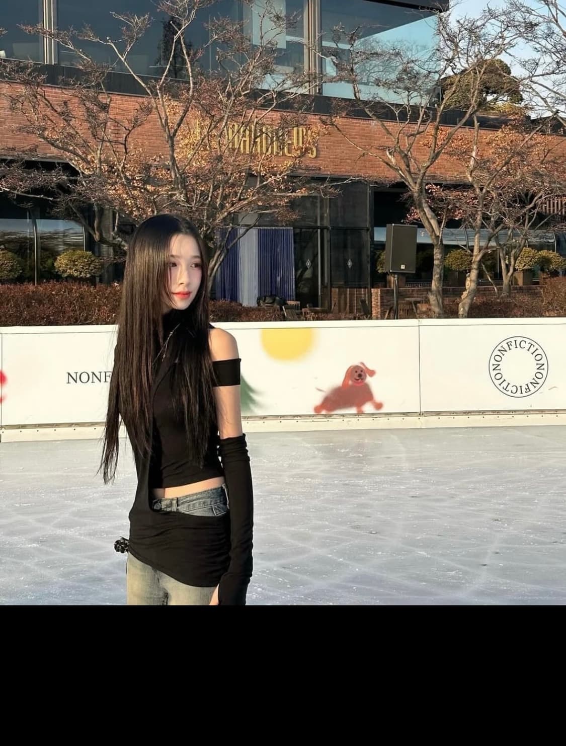 시오서울 sio seoul 카울 넥 워머 롱 슬리브 (블랙) 상품이미지4