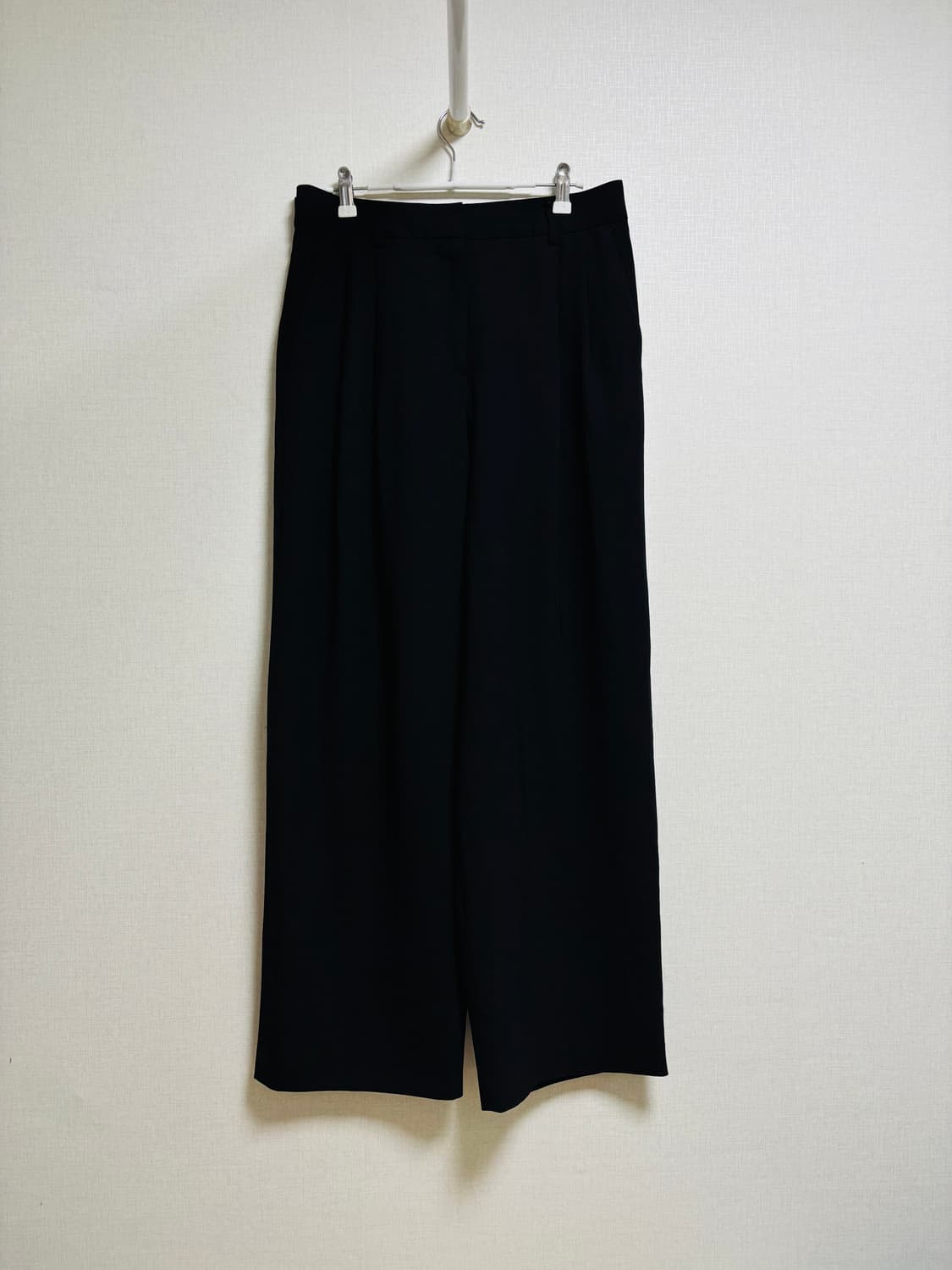 24s 시스템 어티튜드 아카이브 블랙 와이드 슬랙스 상품이미지1