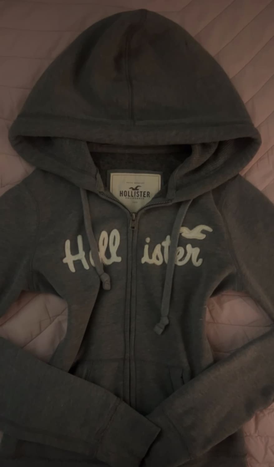 홀리스터 딱붙핏 후드집업 상품이미지1