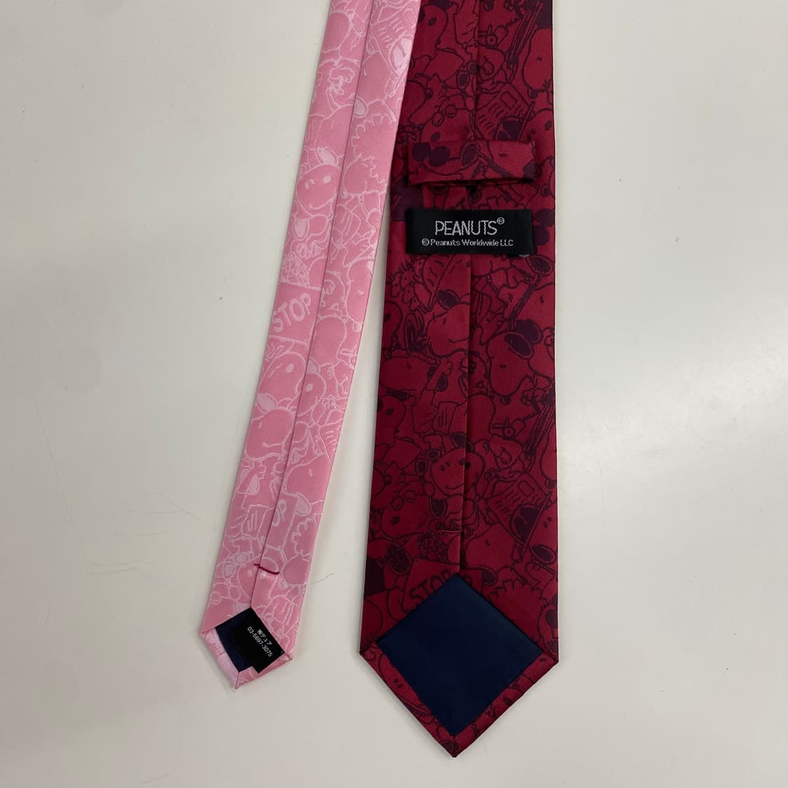 스누피 캐릭터 넥타이 7.8cm 상품이미지3