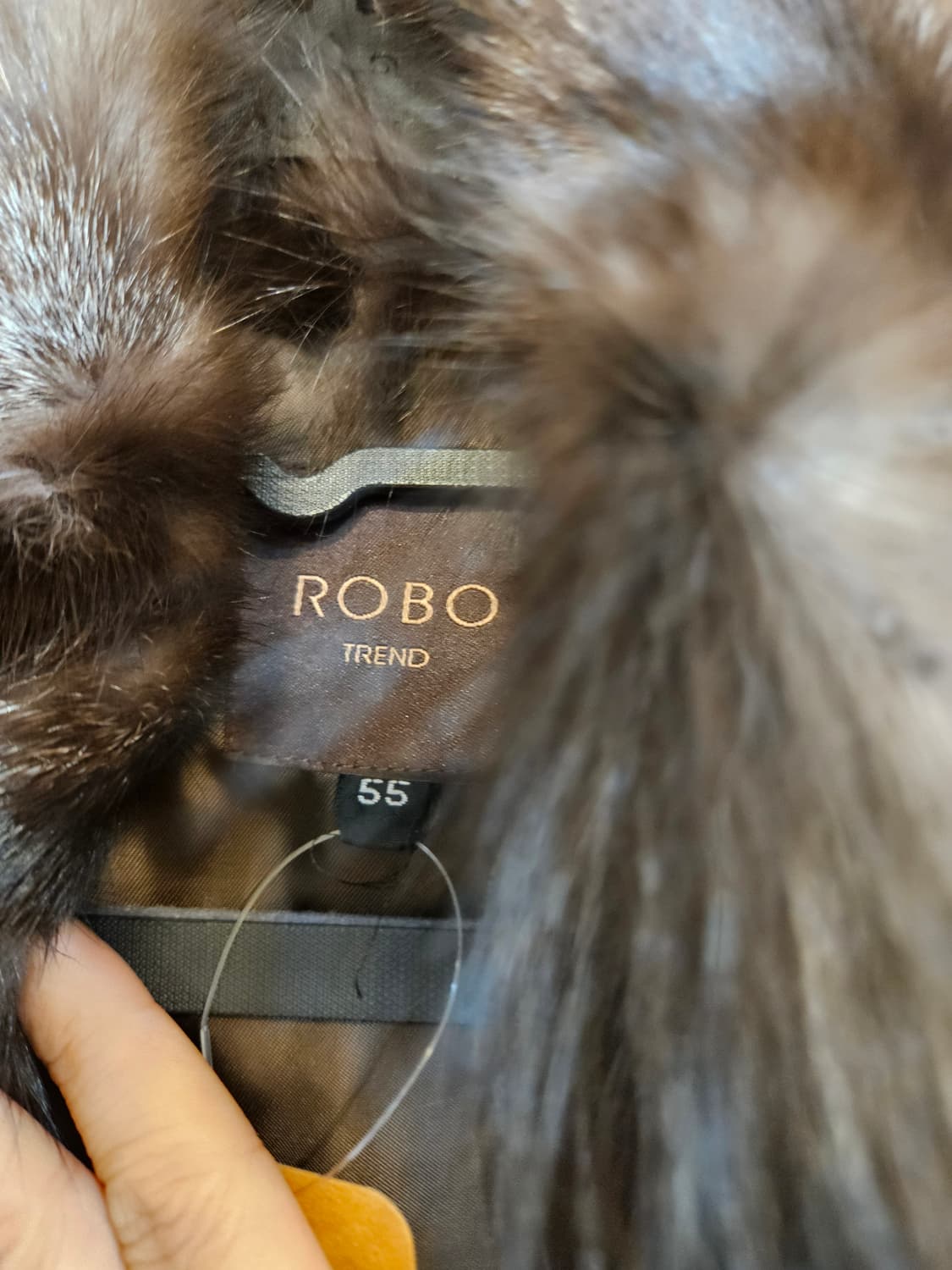 ROBO Trend 가죽 폭스퍼 베스트 55 상품이미지3