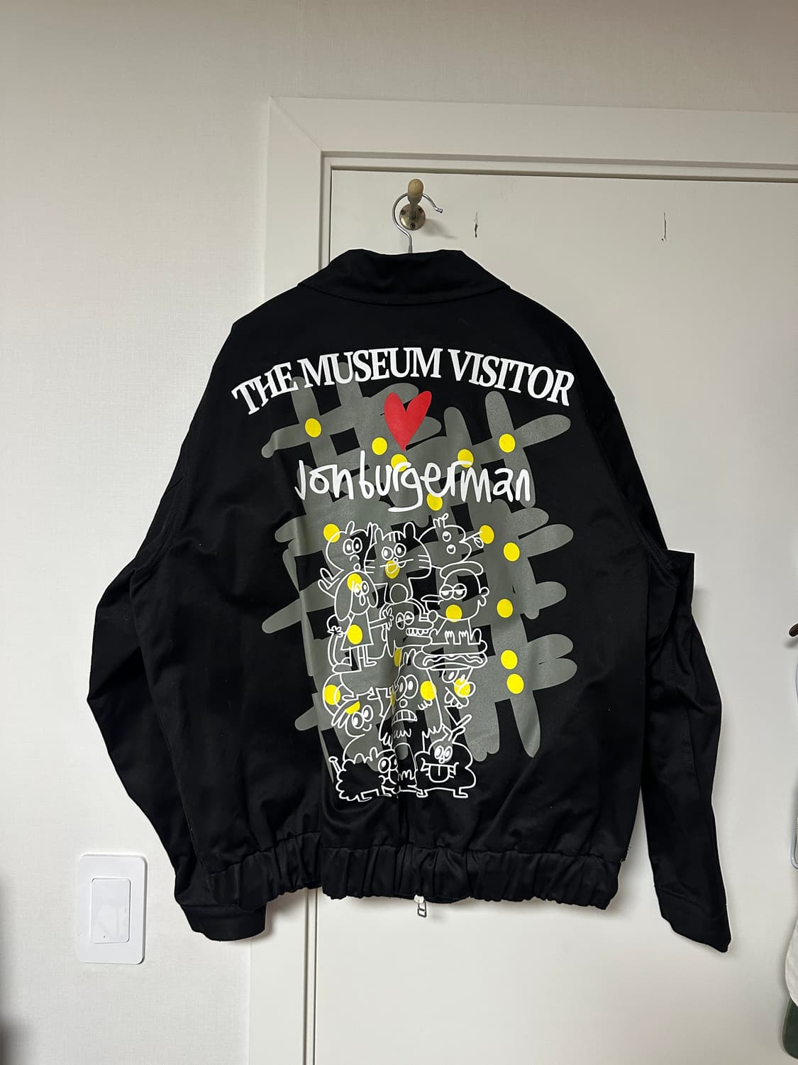 더뮤지엄비지터 존버거맨 자켓 L 상품이미지1