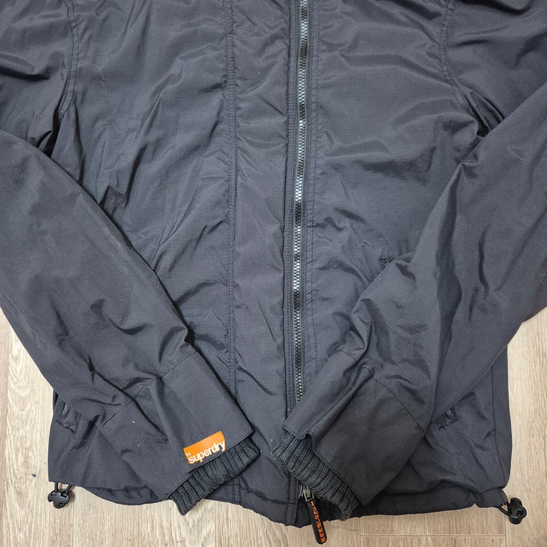 슈퍼드라이 재팬 봄버 하이브리드 니트 바람막이 상품이미지3
