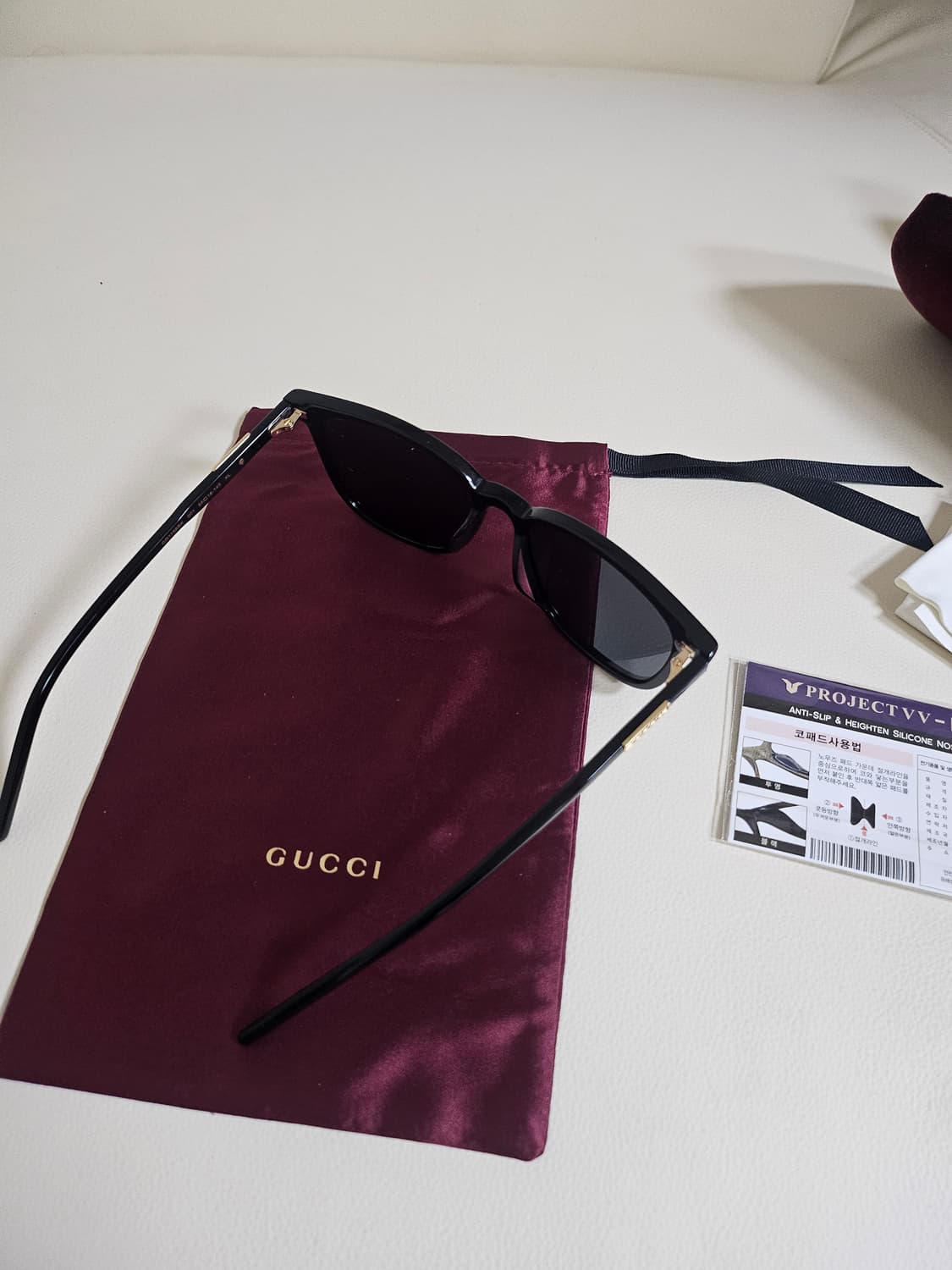 구찌정품 남성 선글라스 미사용  상품이미지4
