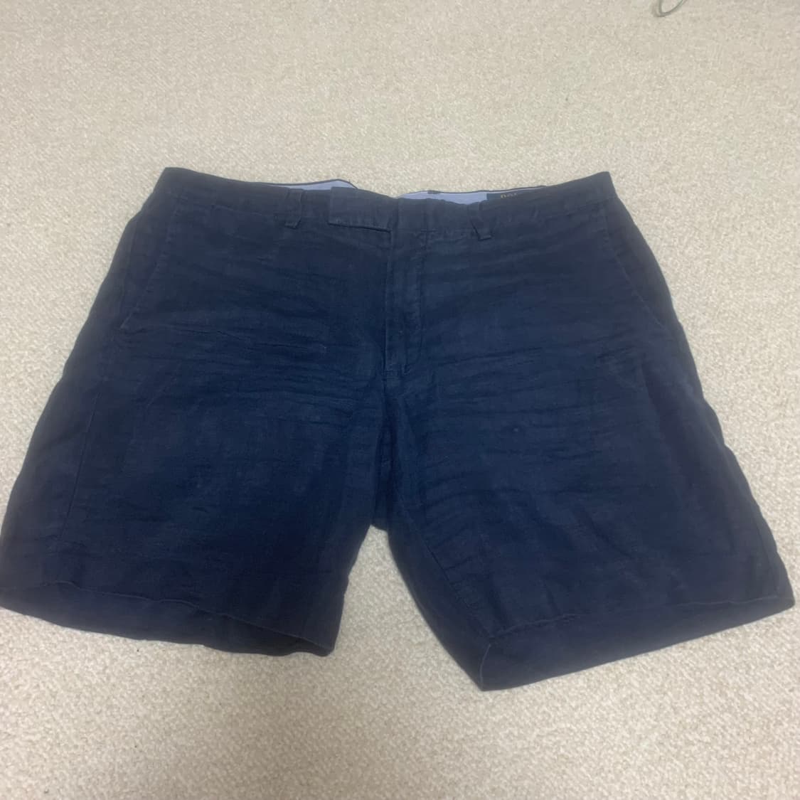 폴로 랄프로렌 네이비 반바지 36 상품이미지1