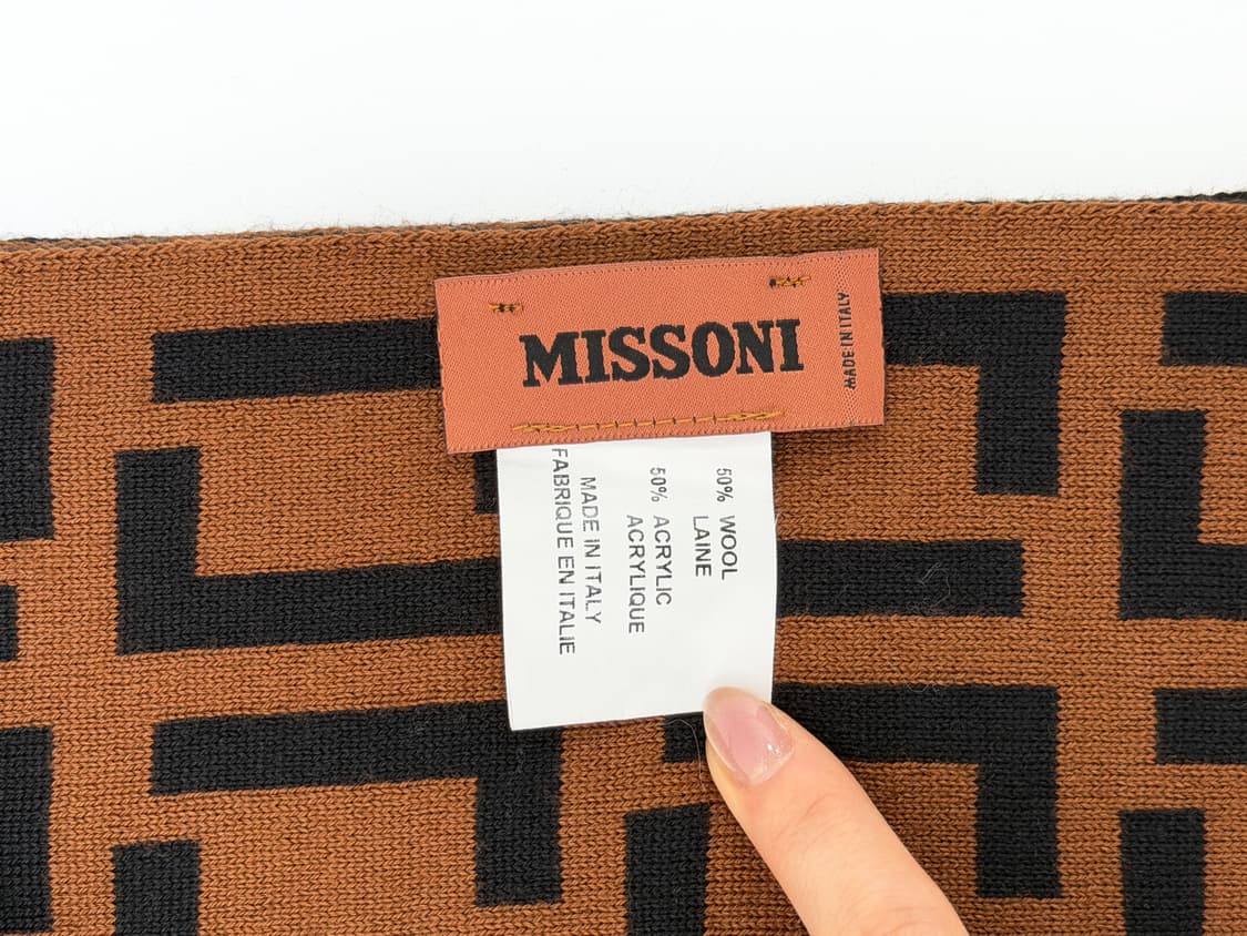 미쏘니 로고 머플러 상품이미지3