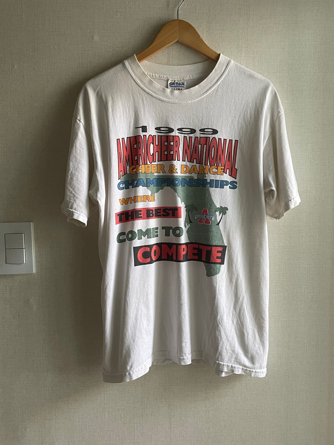 90s 길단 아메리치어 빈티지 티셔츠 L(100) 상품이미지1