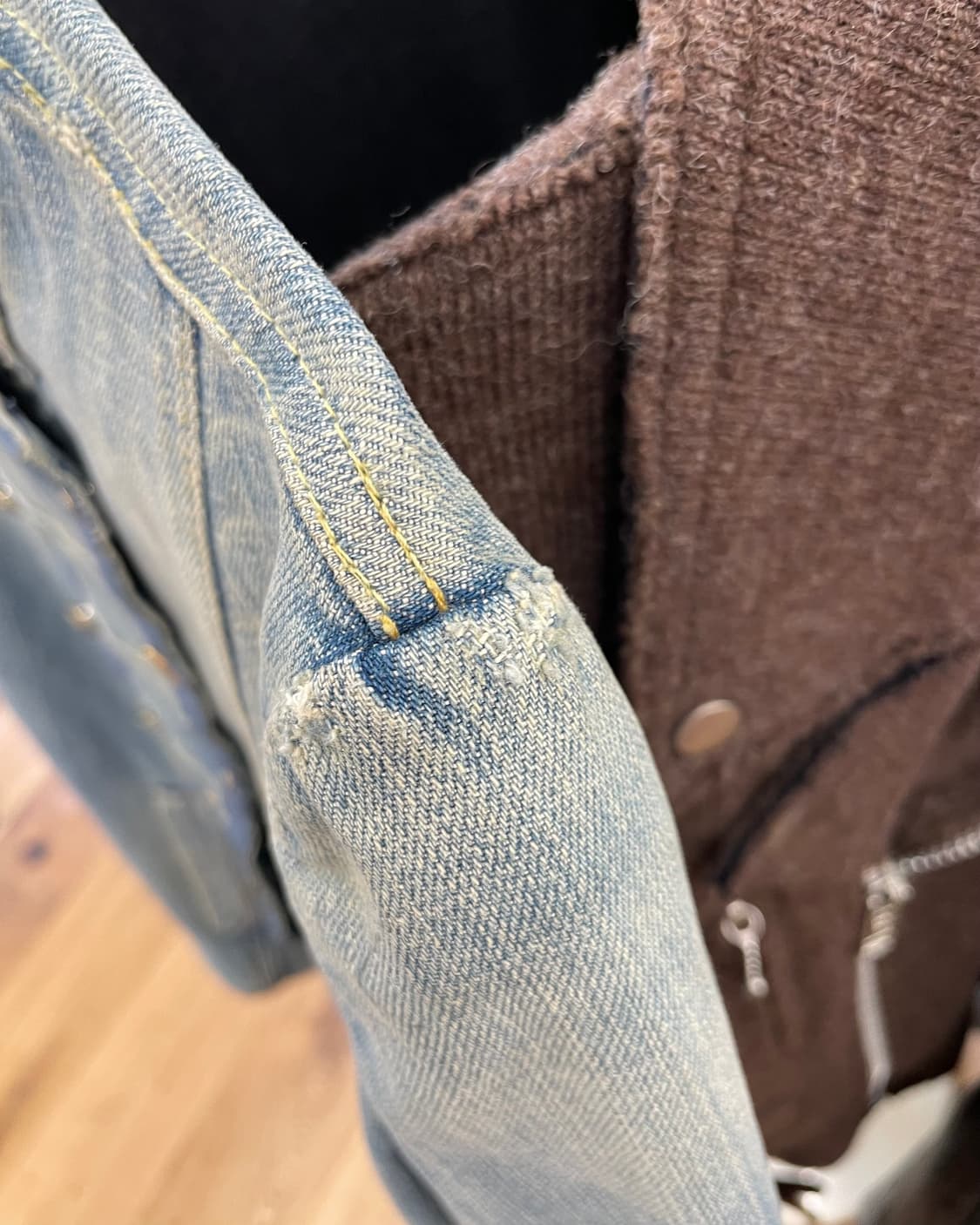 [36] 엠포리오 아르마니 데님 나폴레옹 자켓 상품이미지10